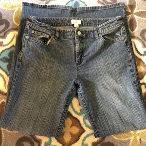 Ann Taylor LOFT jeans. Sz 10 EUC
